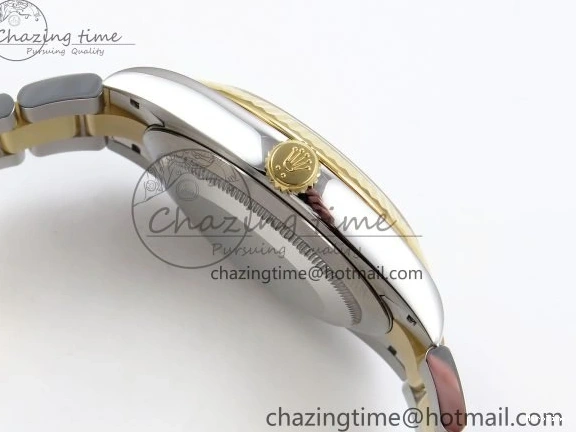 MiroTime 0201 DateJust 41 126333 Clean 1:1 Best Edition 904L Steel YG Stick Dial on SS YG Oyster Bracelet VR EasyCare 1578